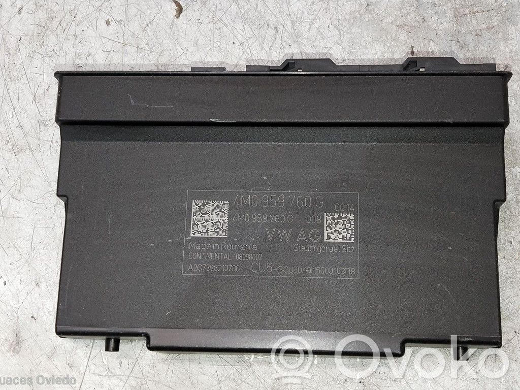 Other control units/modules   4M0959760G,A2C7398210700