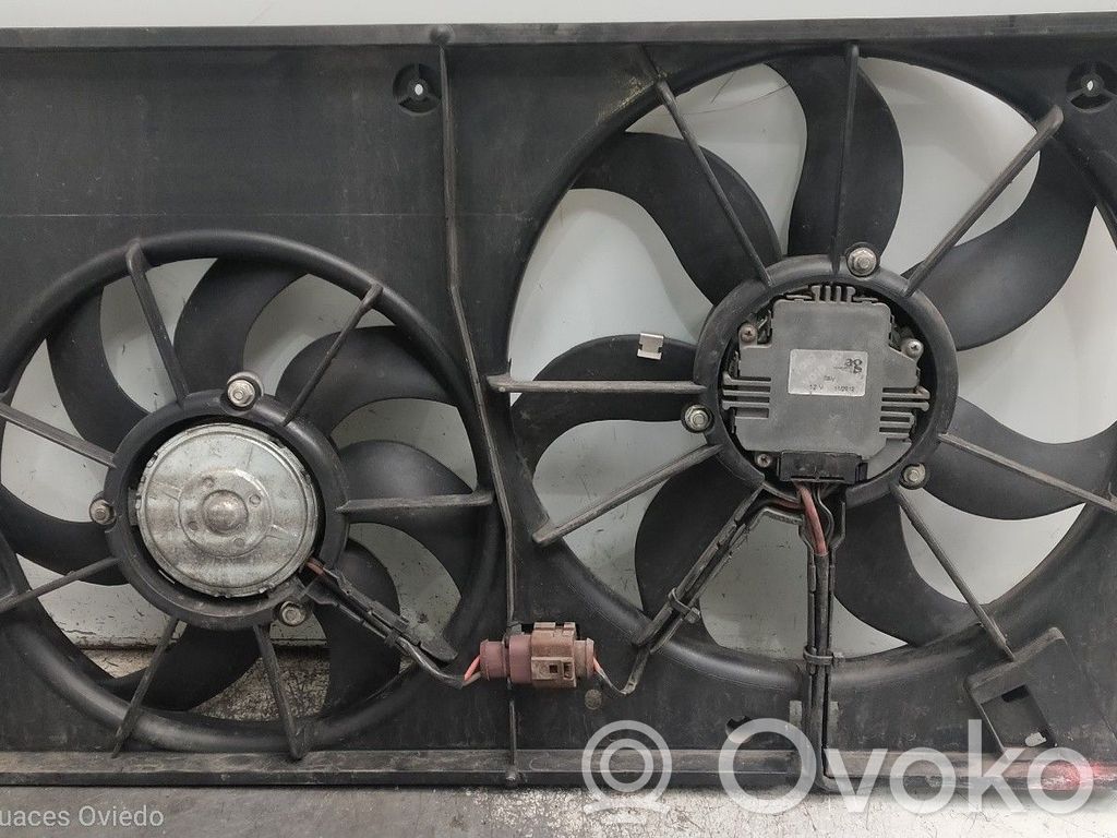 Volkswagen Touran I Electric radiator cooling fan 