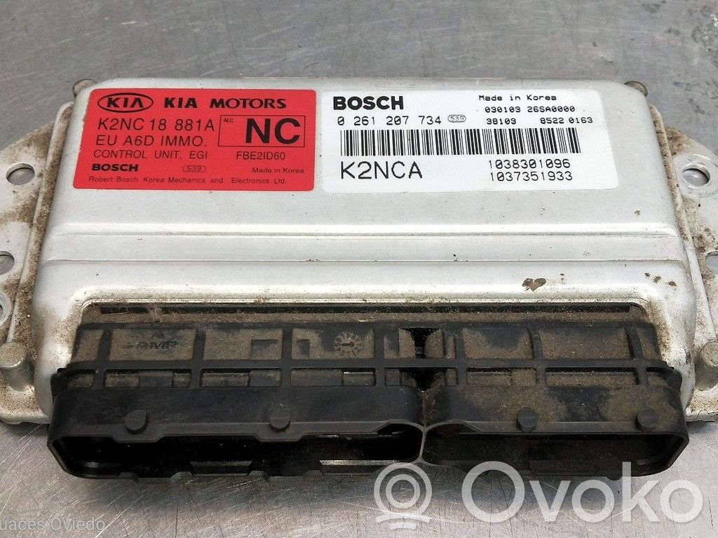 KIA Shuma Engine control unit/module 