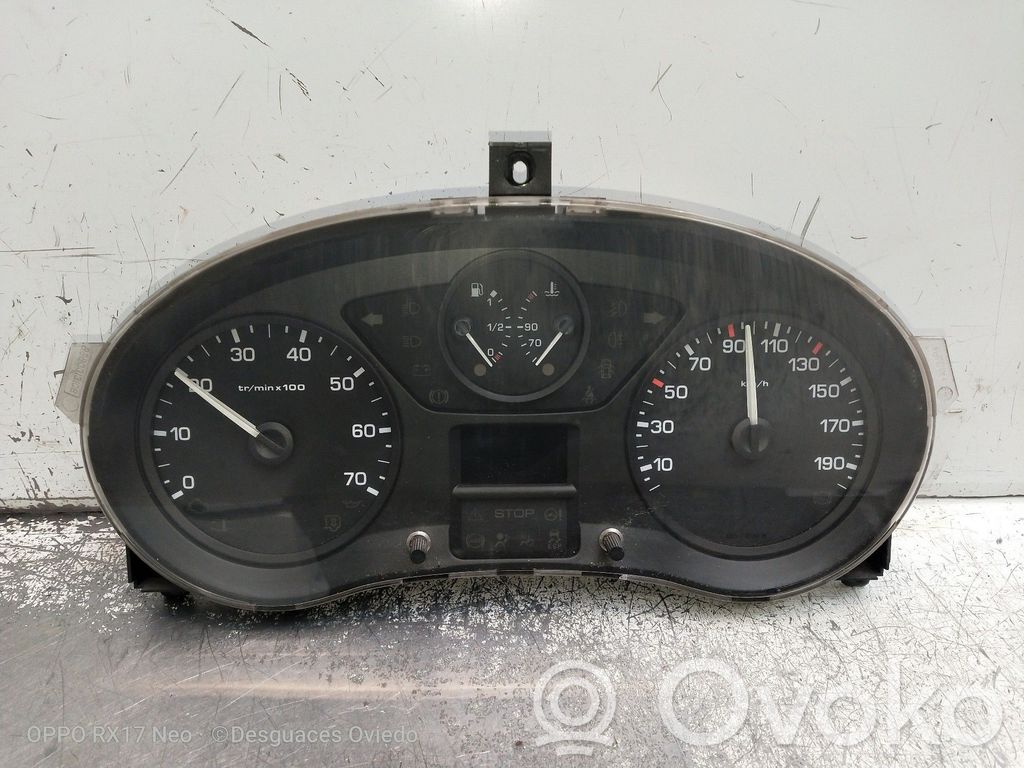 Peugeot Expert Vitezometru (grup de instrumente) 