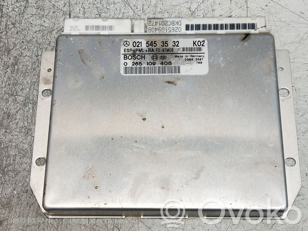 ABS control unit/module   0215453532,0265109408