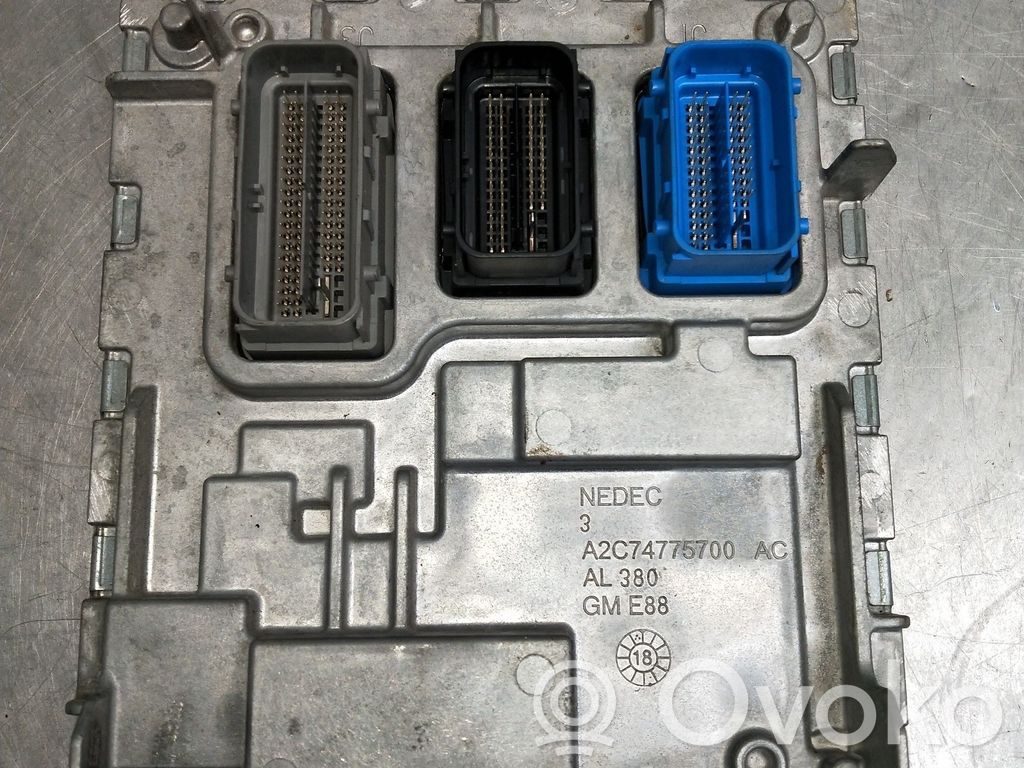Opel Astra J Engine control unit/module 