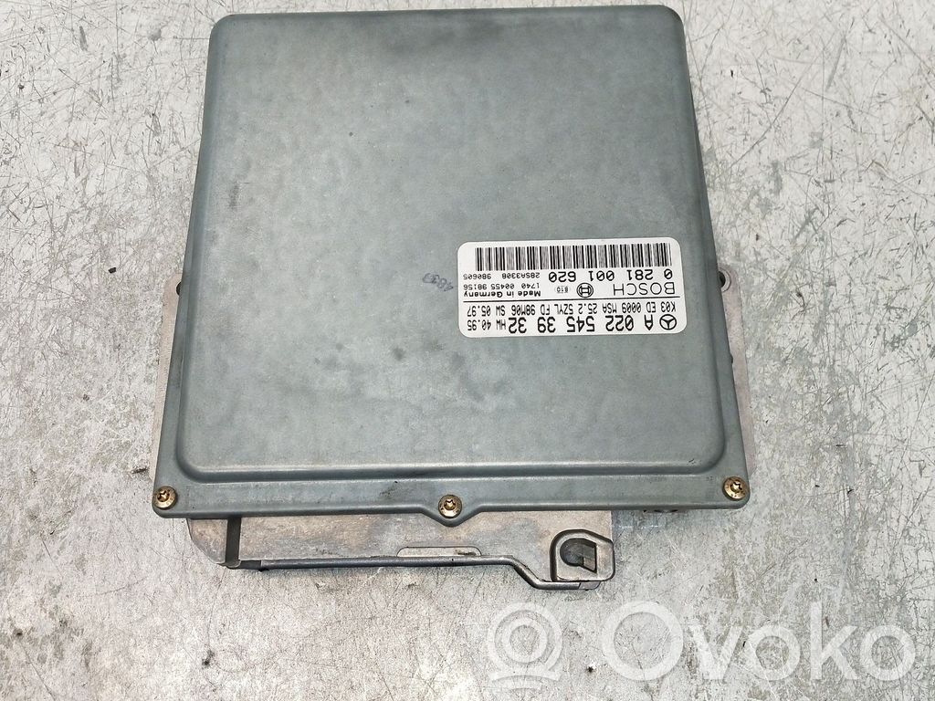 Engine control unit/module   0281001620,A0225453932