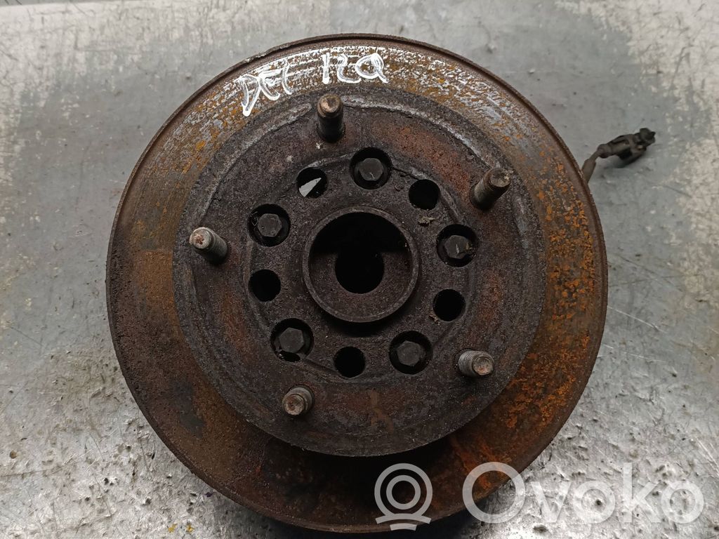 Front wheel hub spindle knuckle