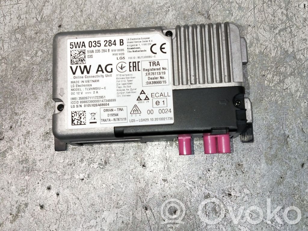Other control units/modules   5WA035284B