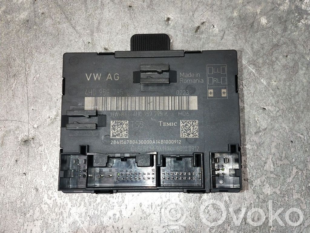Autres unités de commande / modules   4H0959795L