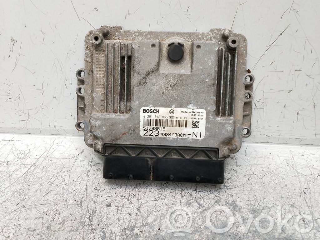 Fiat Doblo Engine control unit/module 