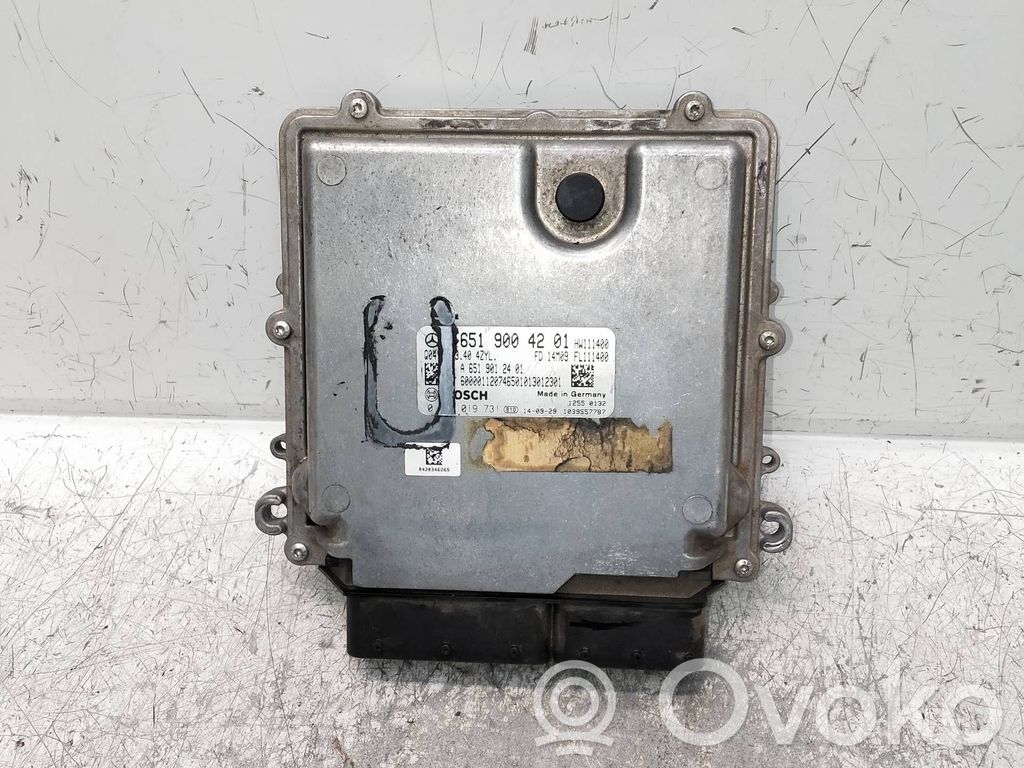 Engine control unit/module   0281019731,A6519004201