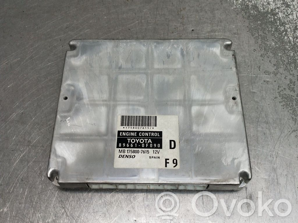 Engine control unit/module   896610F090,MB1758007615