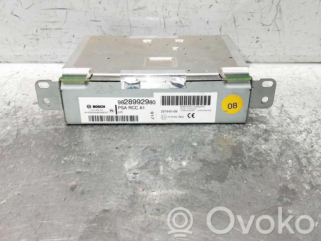Citroen C4 SpaceTourer Panel / Radioodtwarzacz CD/DVD/GPS 