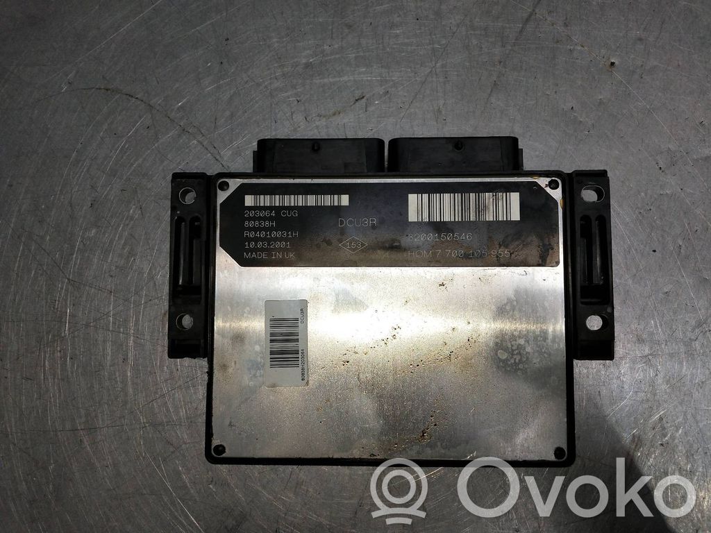 Renault Clio I Engine control unit/module 
