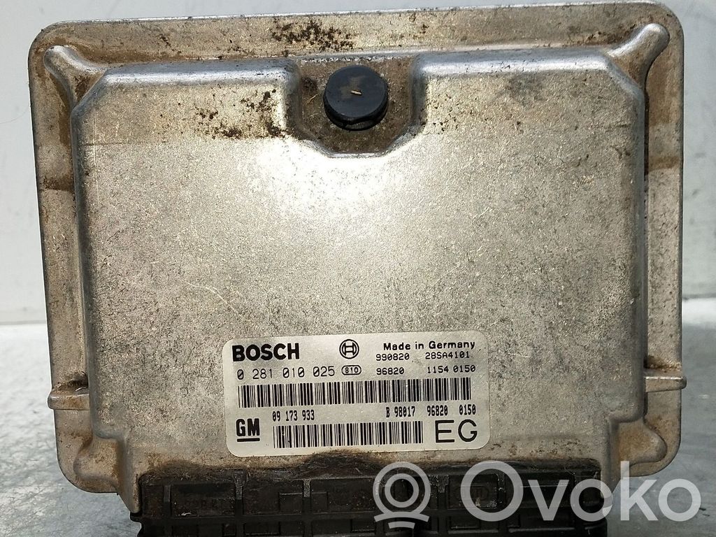 Opel Frontera B Unitate/modul de control motor 
