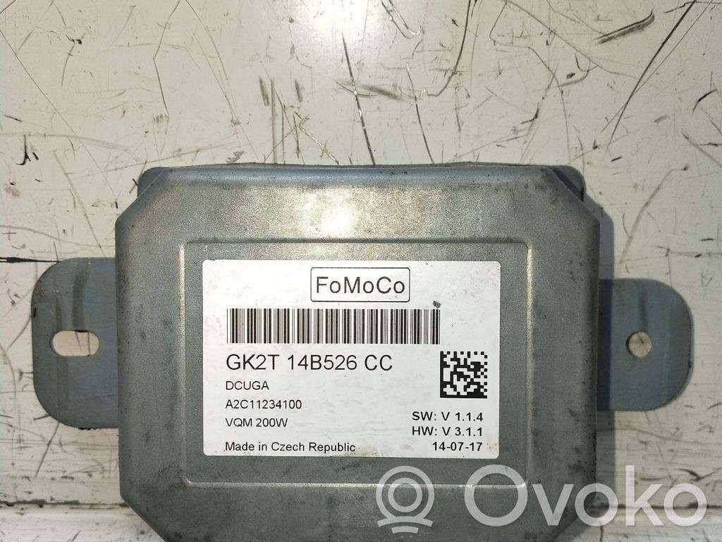 Other control units/modules   GK2T14B526CC