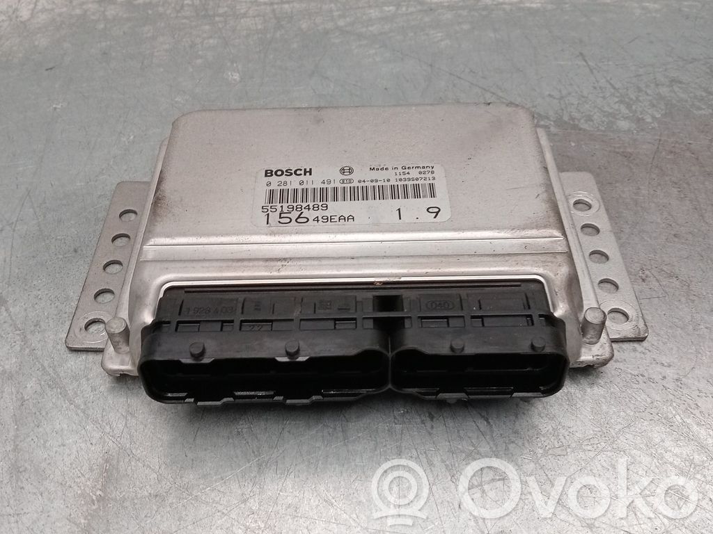 Engine control unit/module   0281011491,551984891039S07213,04