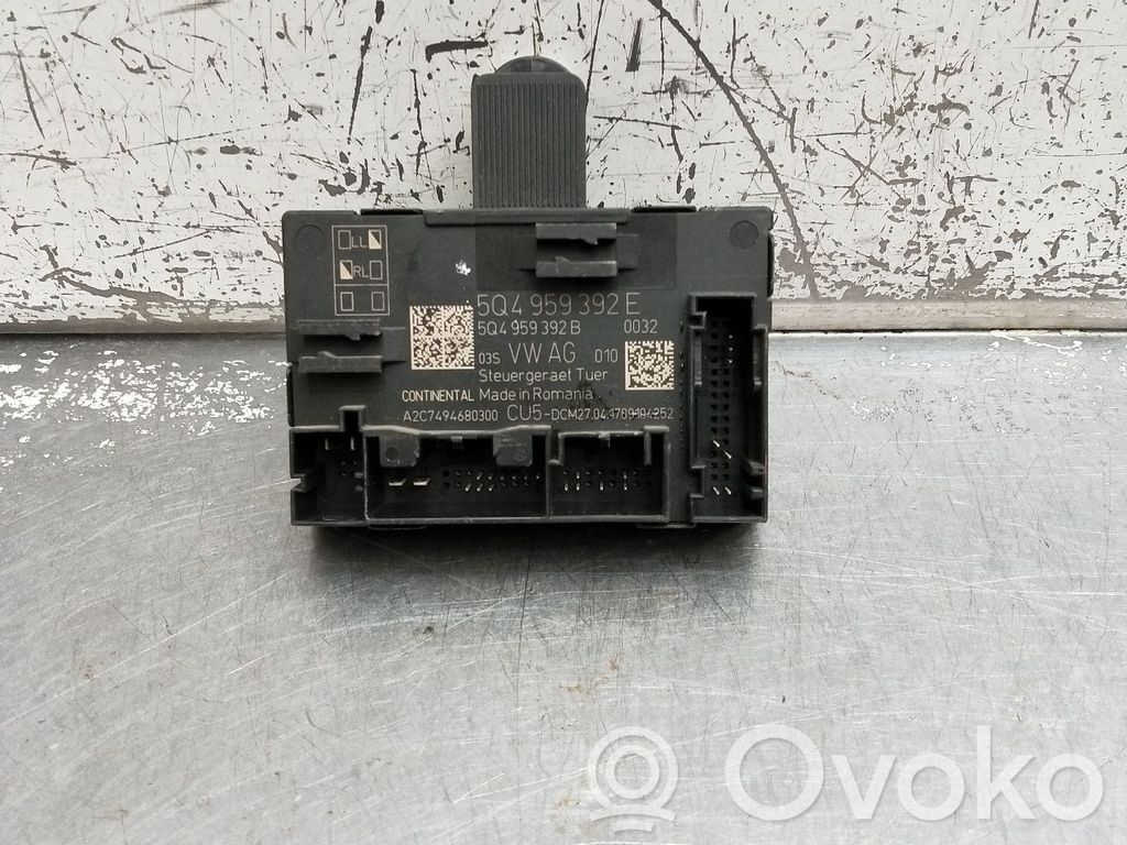 Autres unités de commande / modules   5Q4959392E,A2C7494680300