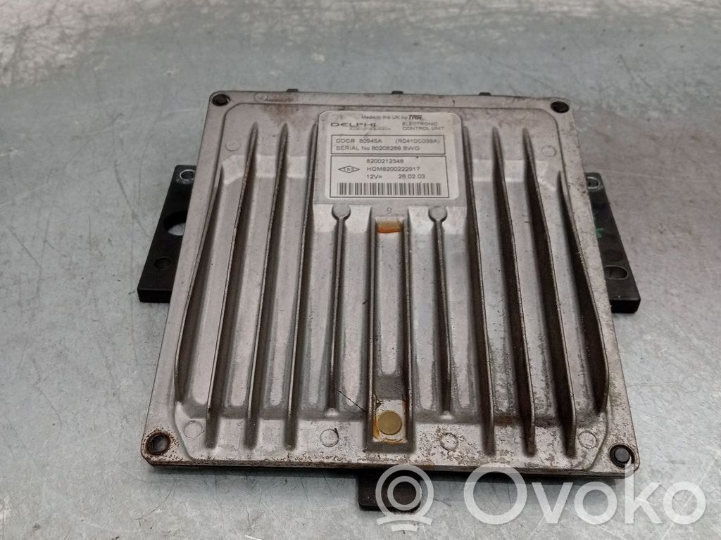 Engine control unit/module   8200212348,80208289,HOM8200222917
