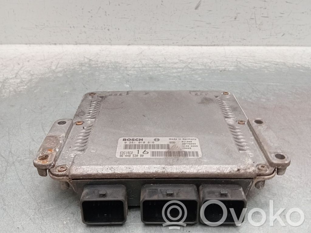 Peugeot Expert Engine control unit/module 