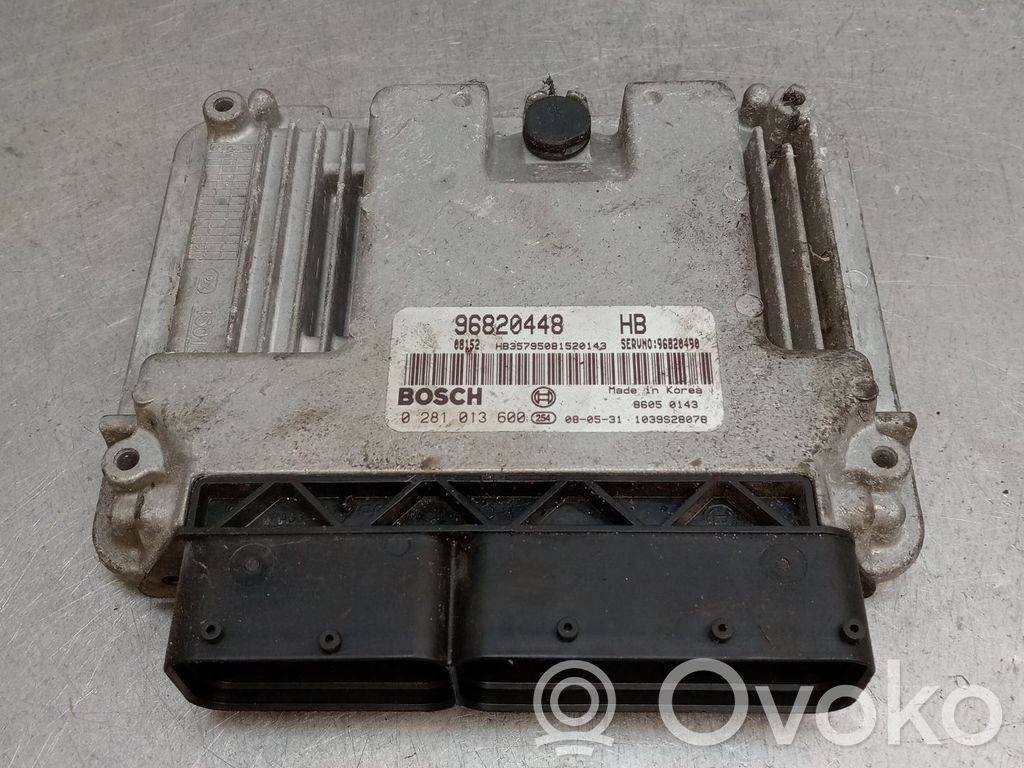 Chevrolet Lacetti Engine control unit/module 