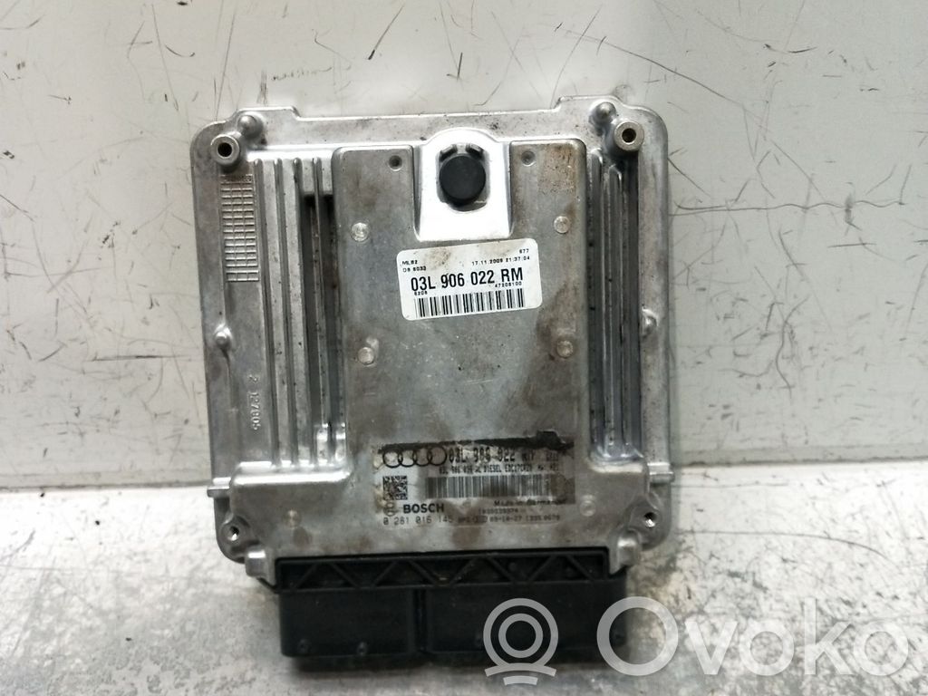 Engine control unit/module   0281016145,03L096019,13350679