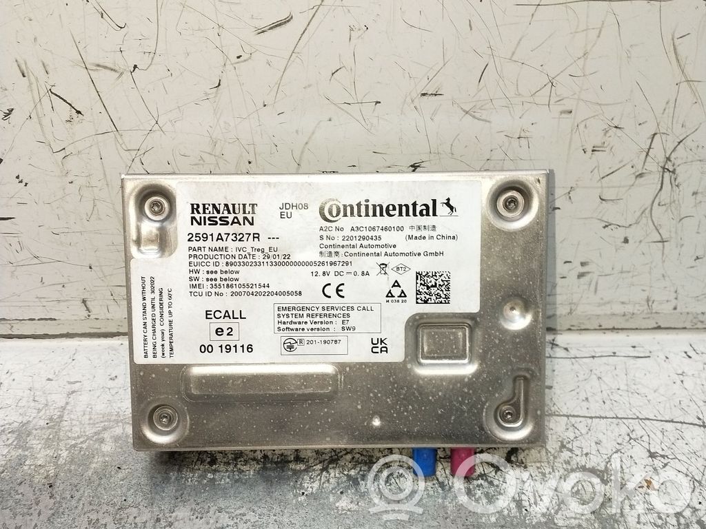 Otras unidades de control/módulos   2591A7327R,A3C1067460100