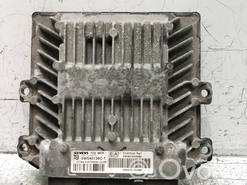 Peugeot Partner Engine control unit/module 