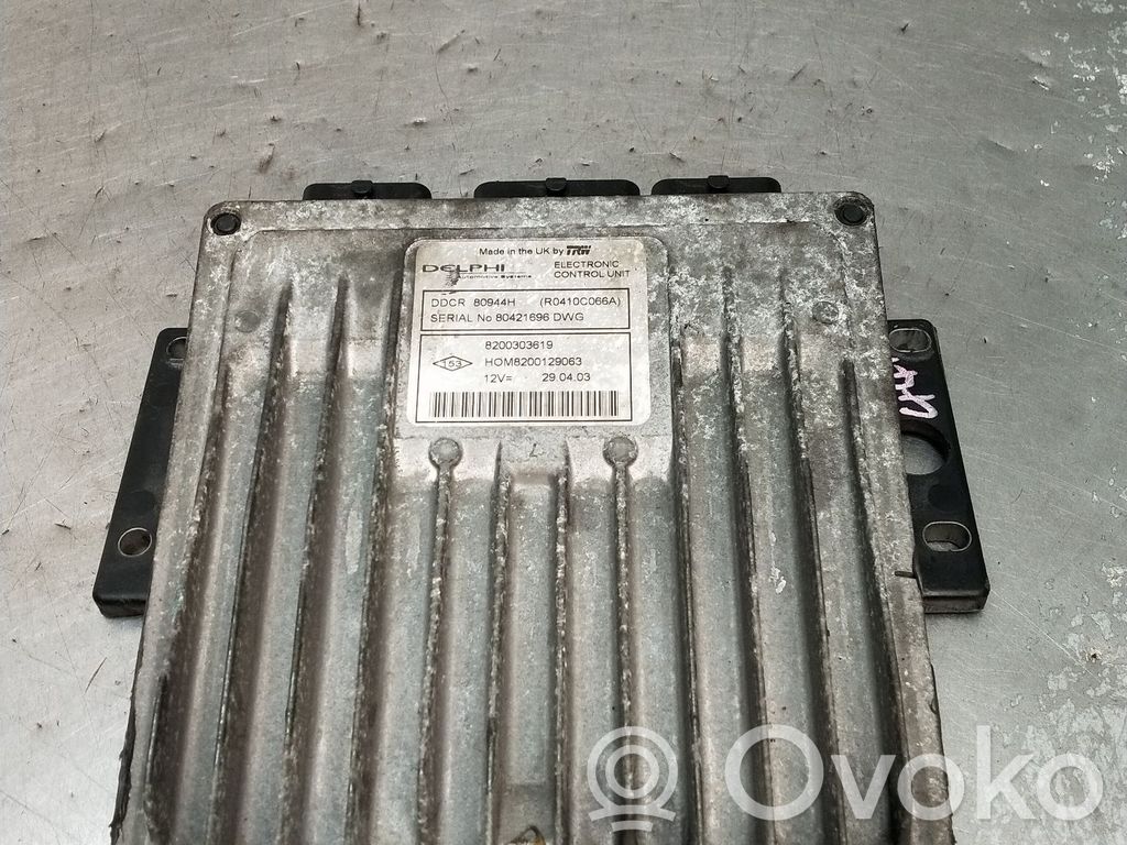 Engine control unit/module   8200303619
