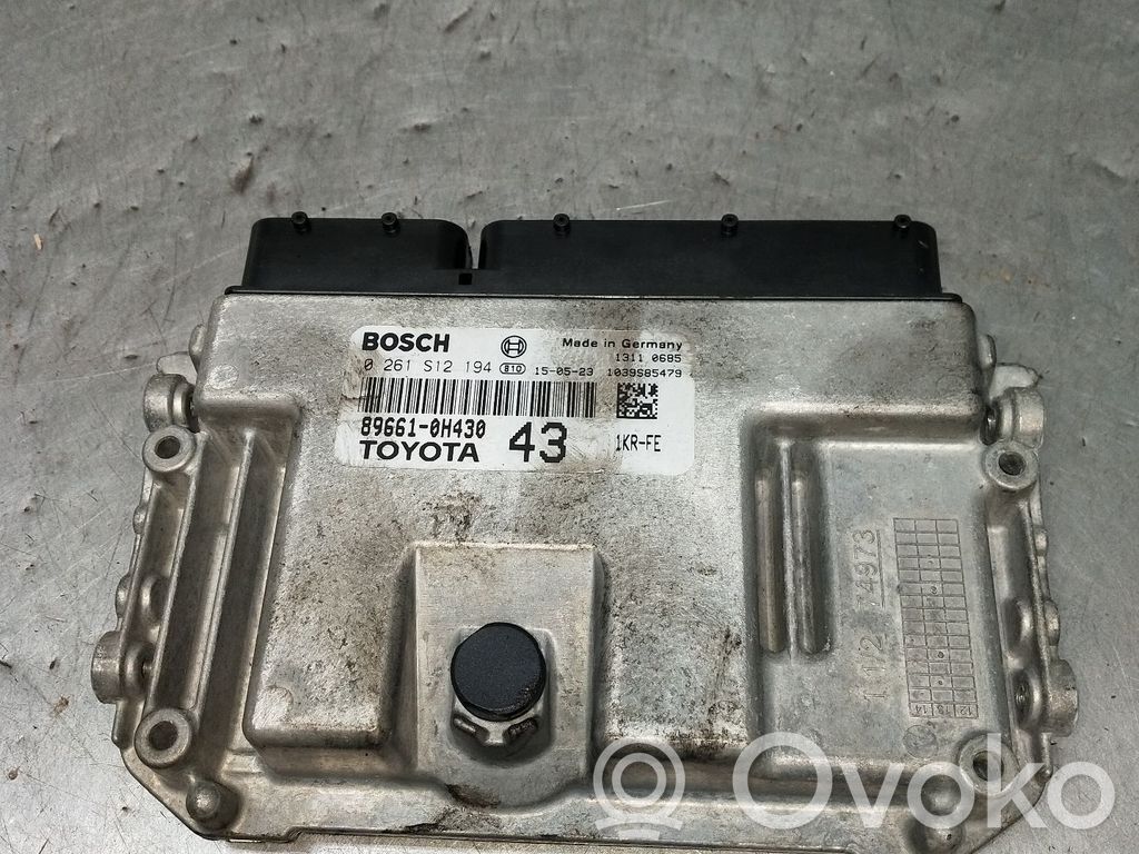 Toyota Aygo AB40 Engine control unit/module 