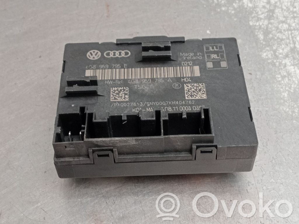 Audi A7 S7 4G Sonstige Steuergeräte / Module 