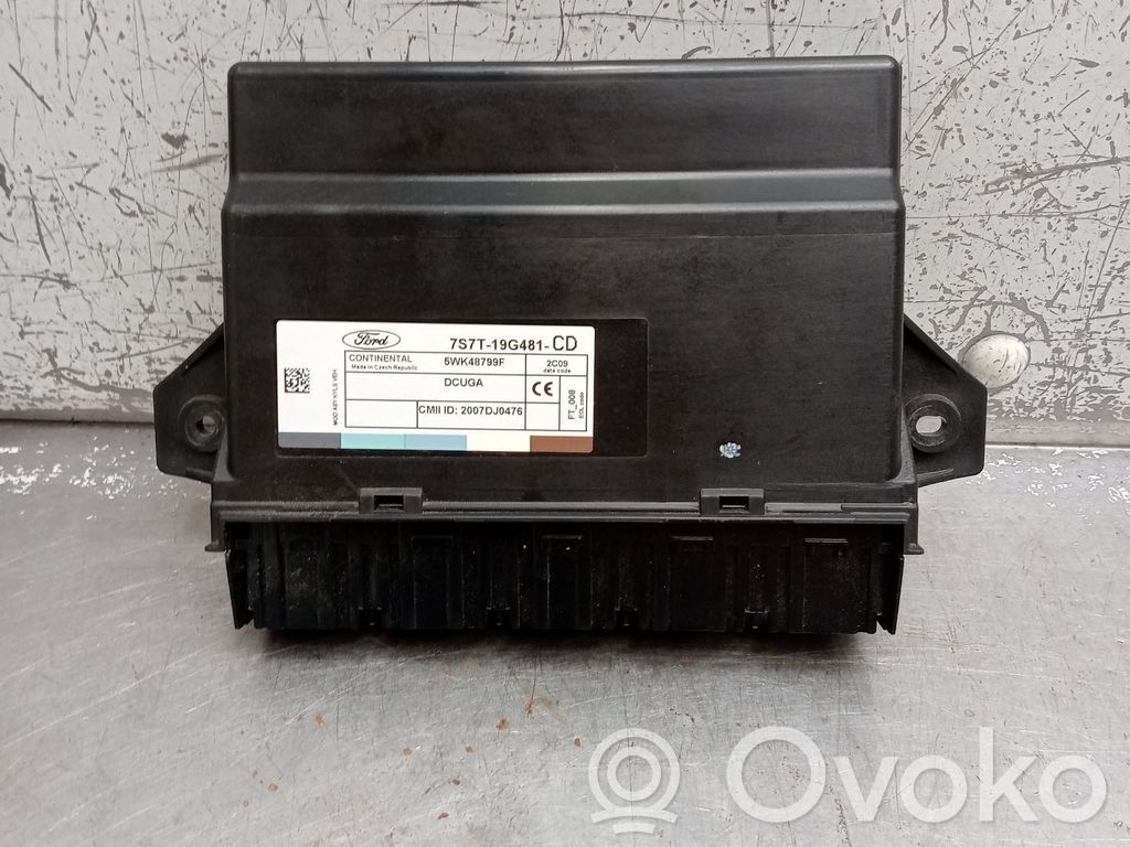 Sonstige Steuergeräte / Module   7S7T19G481CD,5WK48799F200DJ0476