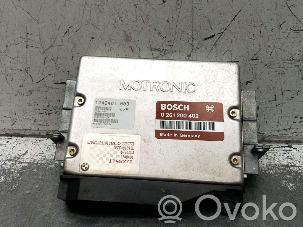 Unidad de control/módulo del motor   0261200402,17484011748271