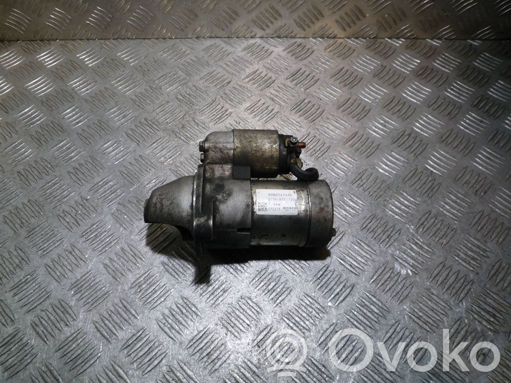 Motor de arranque   8980147430,070213,S114925
