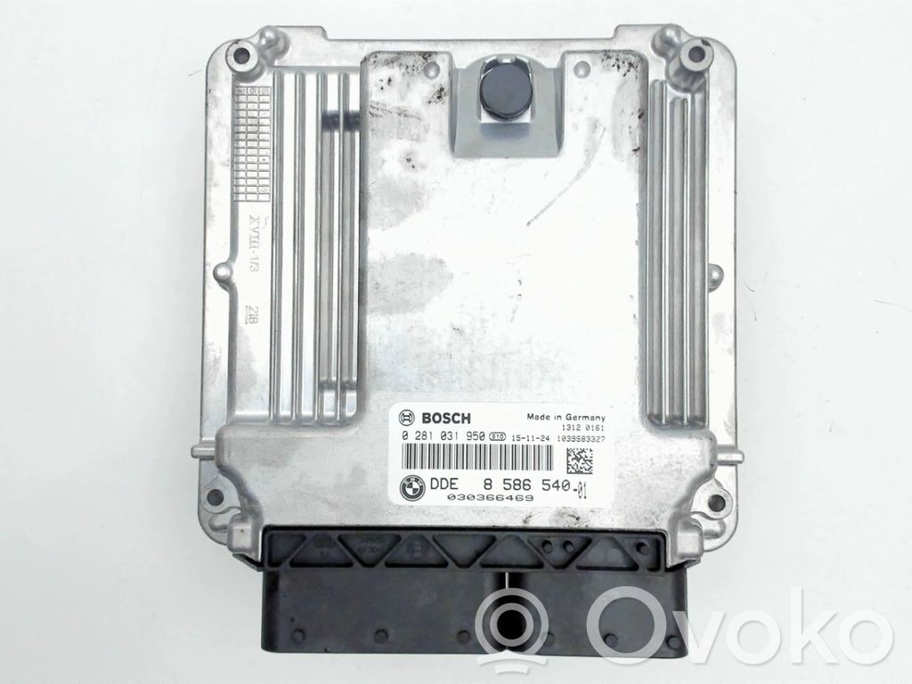 BMW 4 F36 Gran coupe Engine control unit/module 