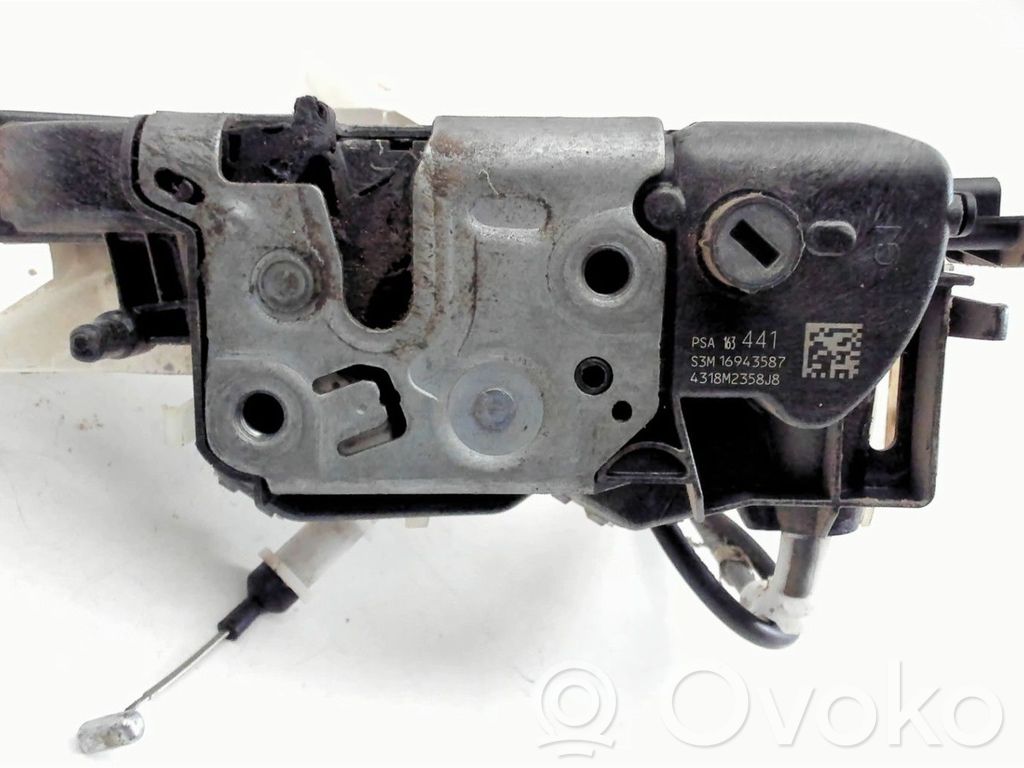 Citroen Berlingo Tailgate/trunk/boot lock/catch/latch 