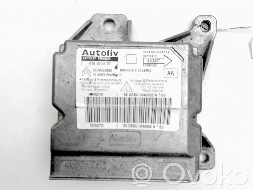 Citroen C3 Airbag control unit/module 