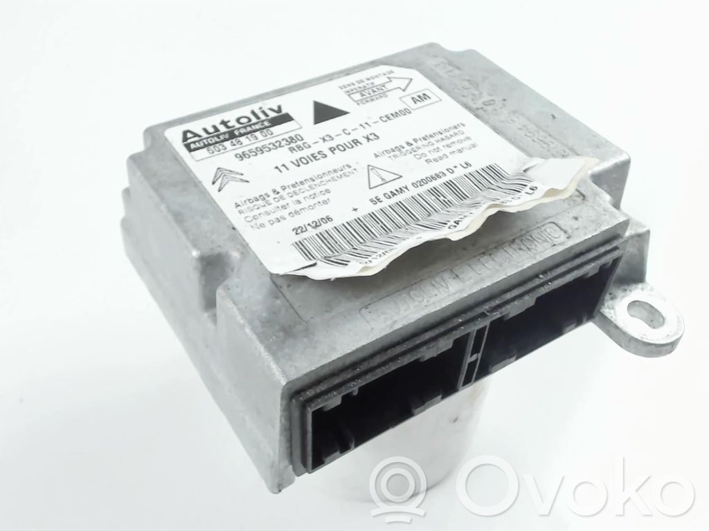 Airbag control unit/module   00006545V0,9659532380