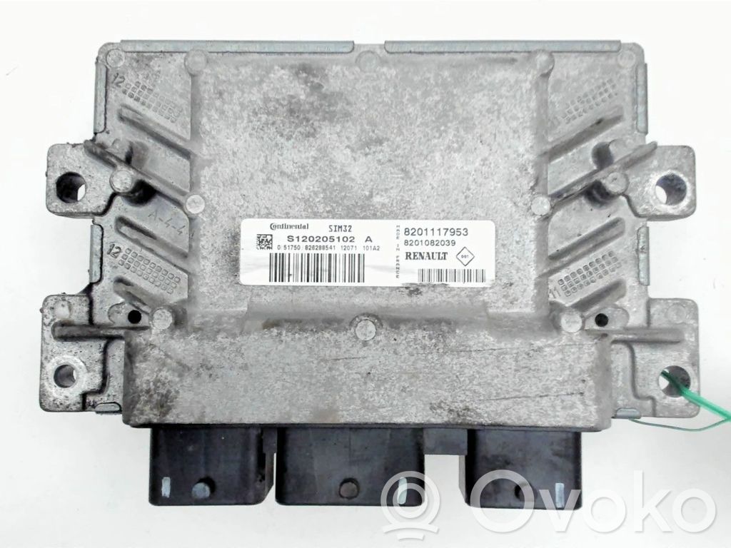Engine control unit/module   8201117953,8201117953
