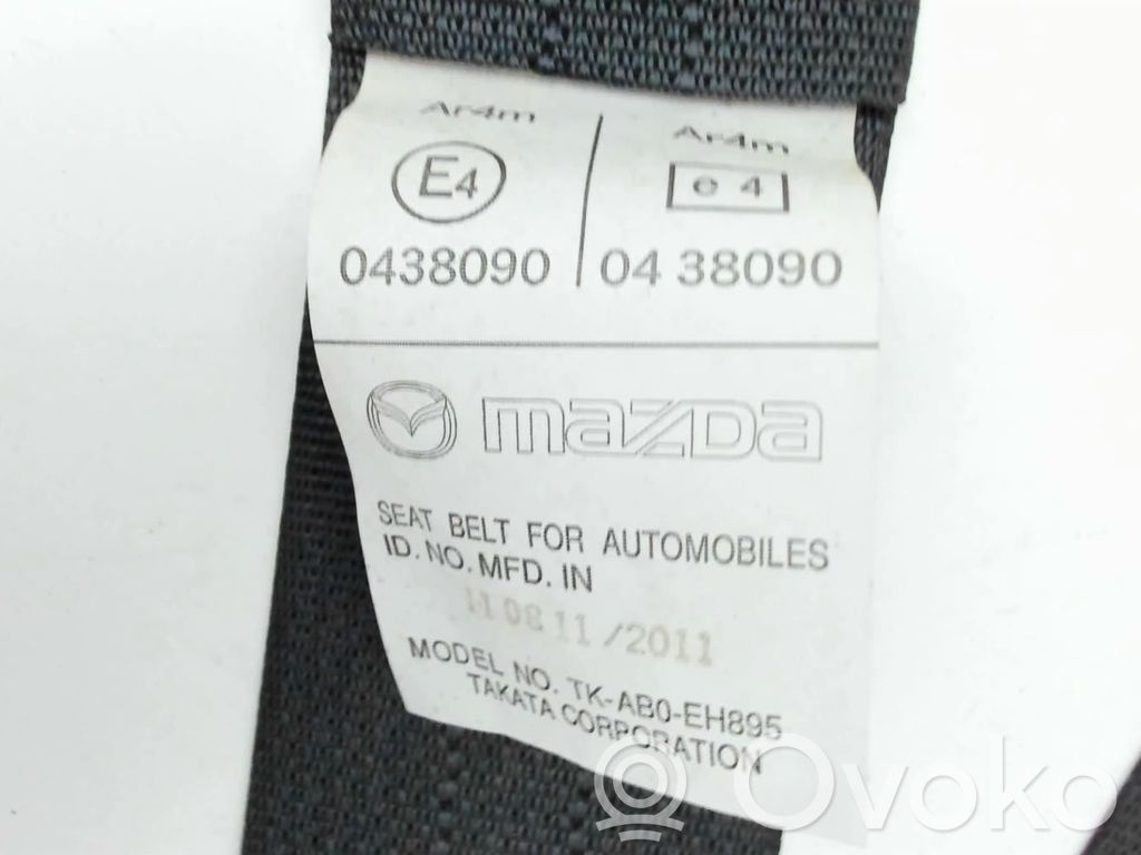 Mazda 3 II Cinturón trasero 