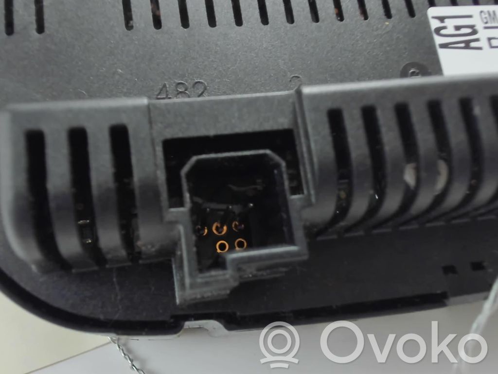 Opel Meriva B Climate control unit 