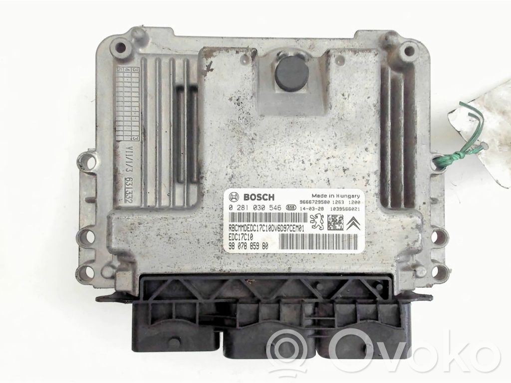 Engine control unit/module   1610190180,0281030546