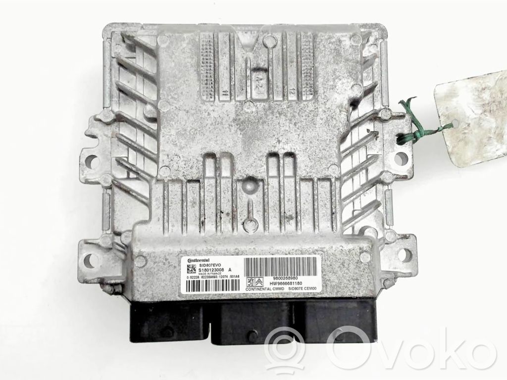 Engine control unit/module   1609379580,9800268980