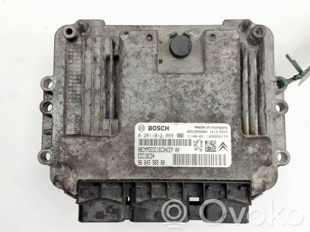 Peugeot Expert Engine control unit/module 