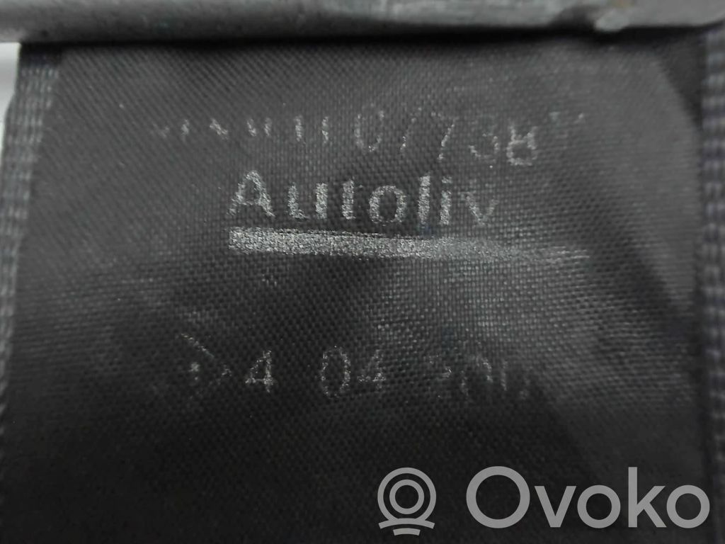 Renault Megane II Pas bezpieczeństwa fotela tylnego 