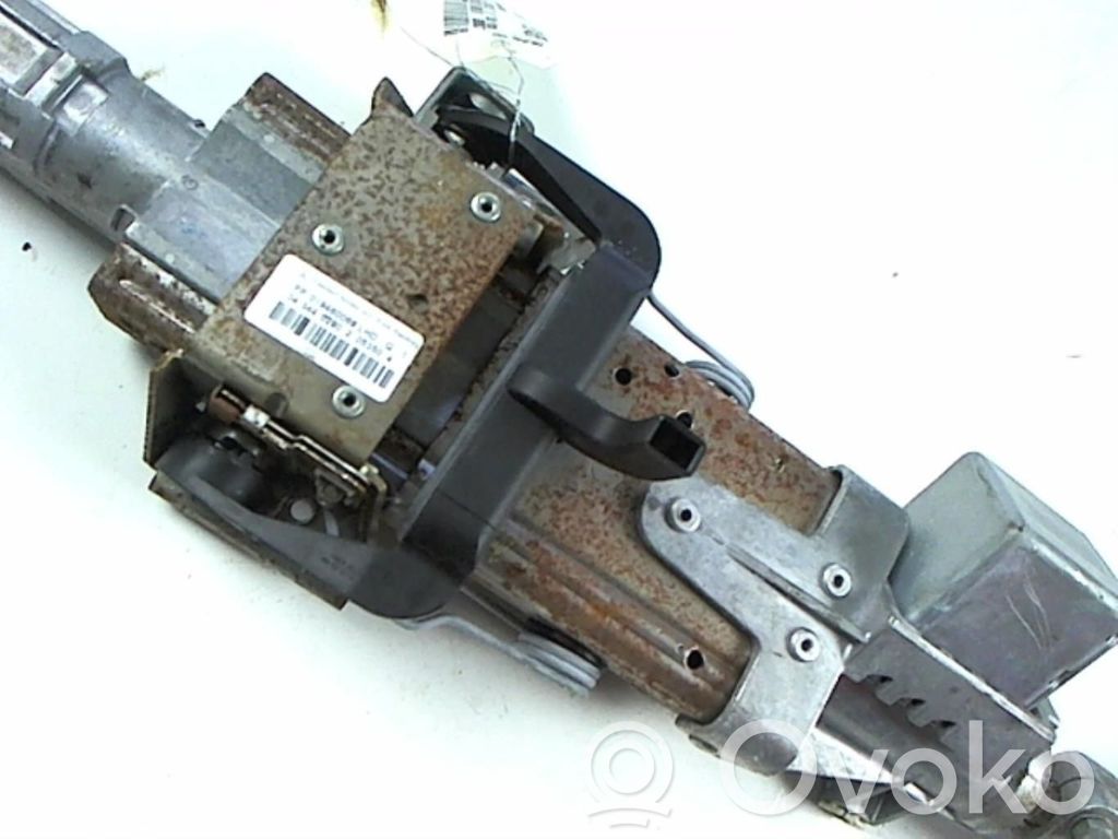Steering wheel axle set