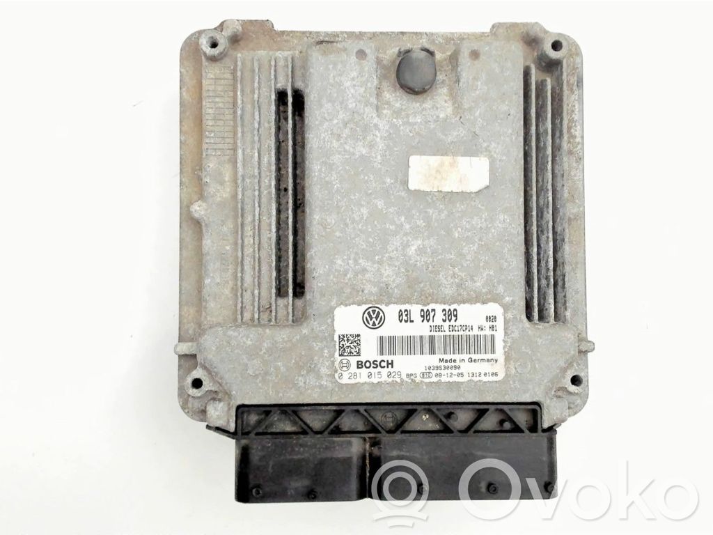 Engine control unit/module   03L906022MC,03L907309