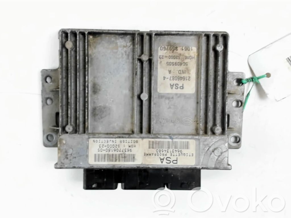 Peugeot 206 Engine control unit/module 