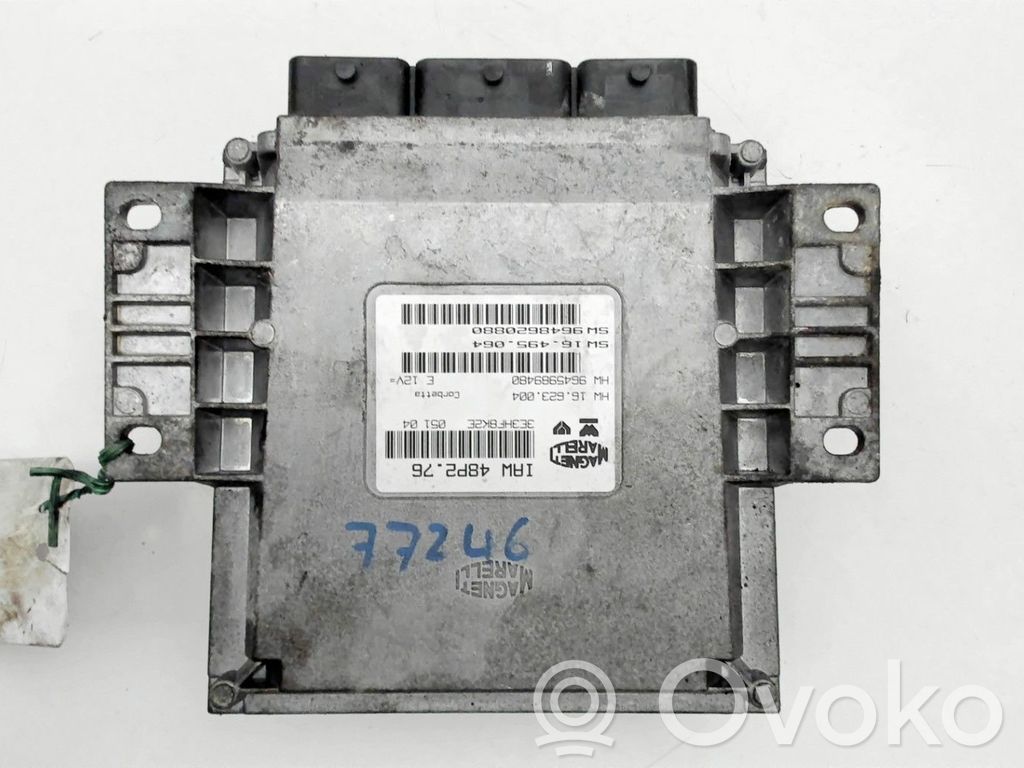 Peugeot 206 Engine control unit/module 