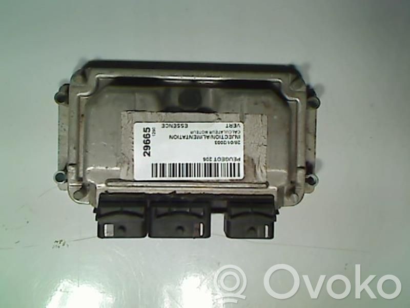 Peugeot 206 CC Engine control unit/module 