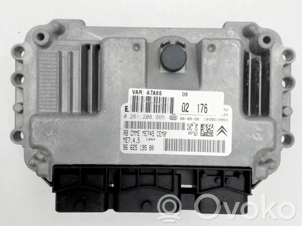 Peugeot 207 Engine control unit/module 