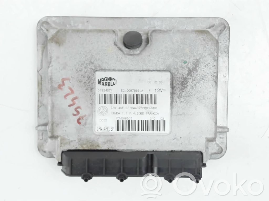 Fiat Panda II Calculateur moteur ECU 