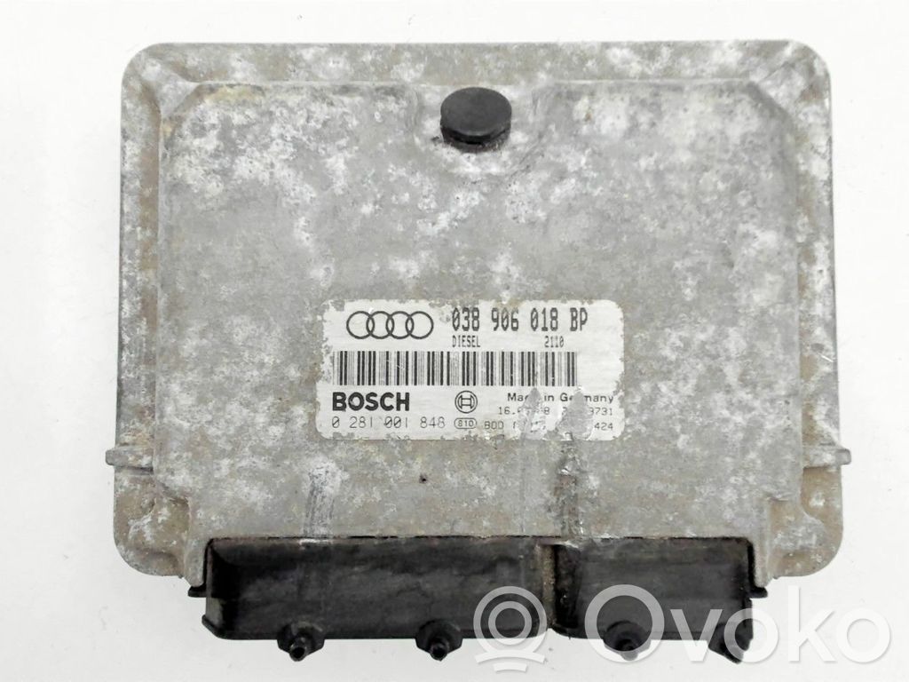 Engine control unit/module   038906018BP,0281001848